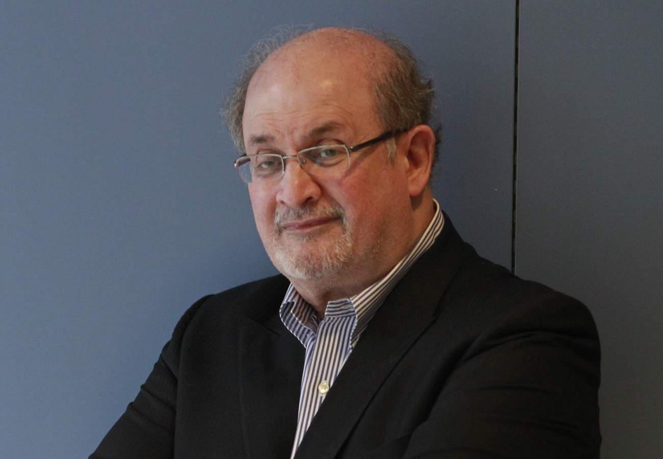 El escritor Salman Rushdie. EP.