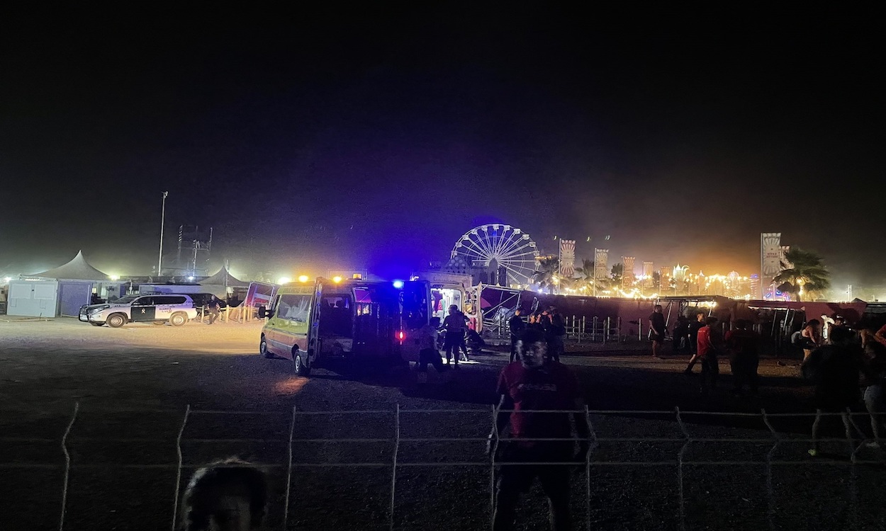 Cancelan el Medusa Festival tras la caída de varias estructuras por fuertes rachas de viento. EP