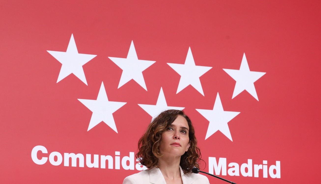 La presidenta de la Comunidad de Madrid, Isabel Díaz Ayuso, en una imagen de archivo. EP.