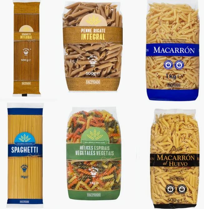 Pasta Mercadona