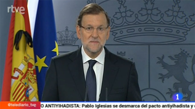 TVE vuelve a hacer el ridículo: La 1 espera a Rajoy para montar un especial sobre los atentados en París