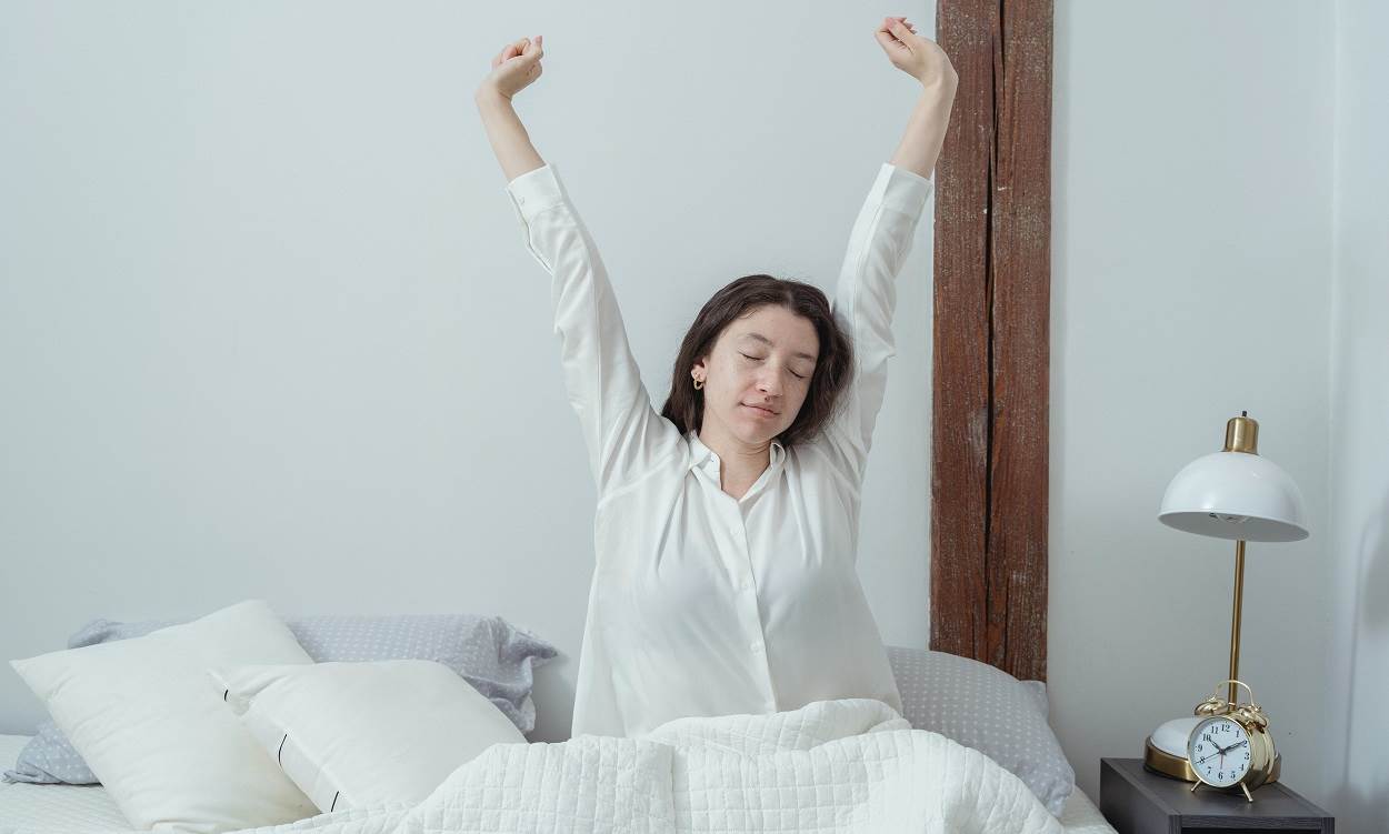 'Bed Up!', la rutina de deporte que puedes hacer en la cama. Pexels