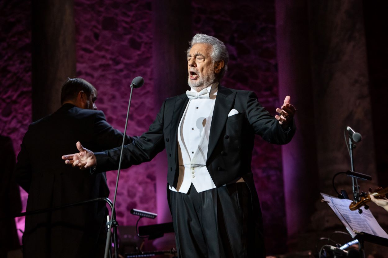 El tenor Plácido Domingo. EP.