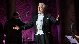El tenor Plácido Domingo. EP.