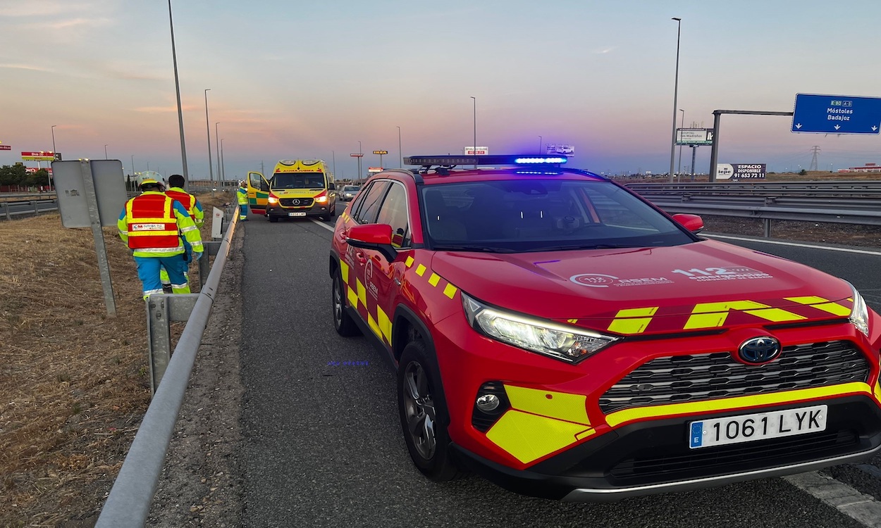 Dos muertos en dos accidentes de tráfico en Madrid en menos de 45 minutos. EP