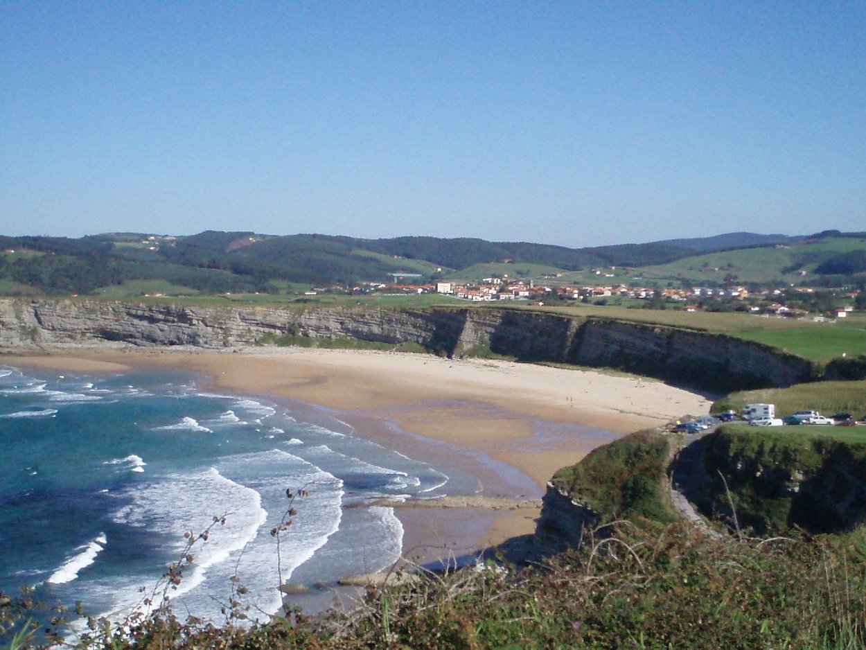Imagen de la playa de Langre (Cantabria)- E.P