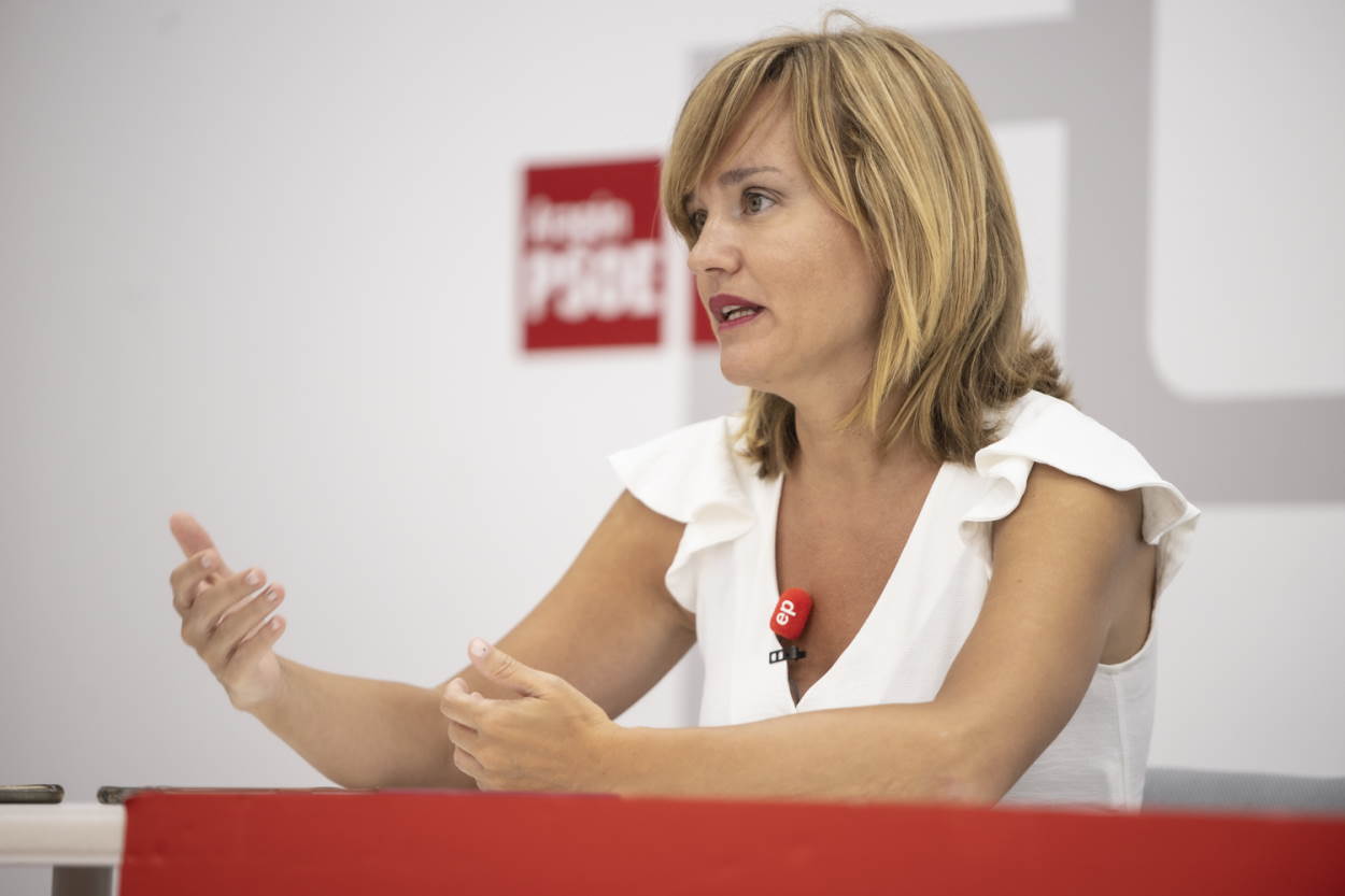 La ministra Pilar Alegría. EP