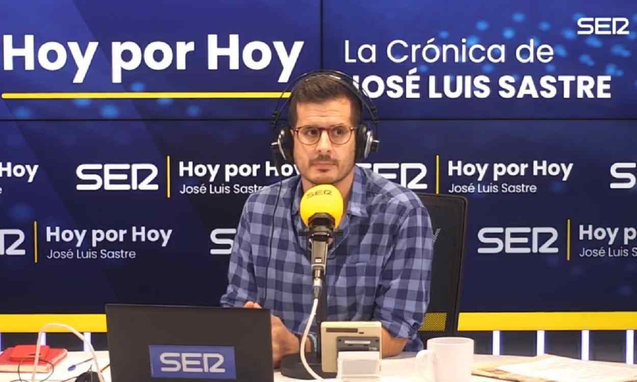 José Luis Sastre, locutor del programa Hoy por Hoy. Cadena SER