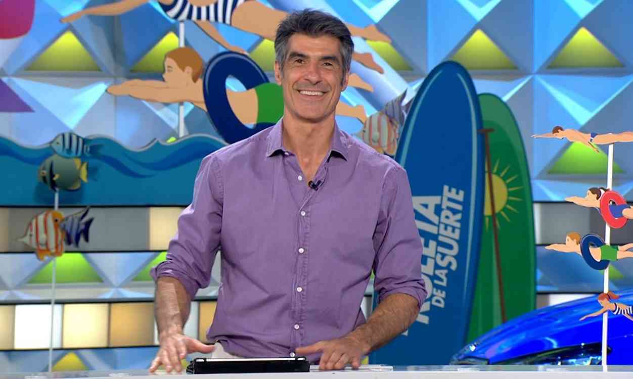 El presentador de la Ruleta de la suerte, Jorge Fernández. Atresmedia