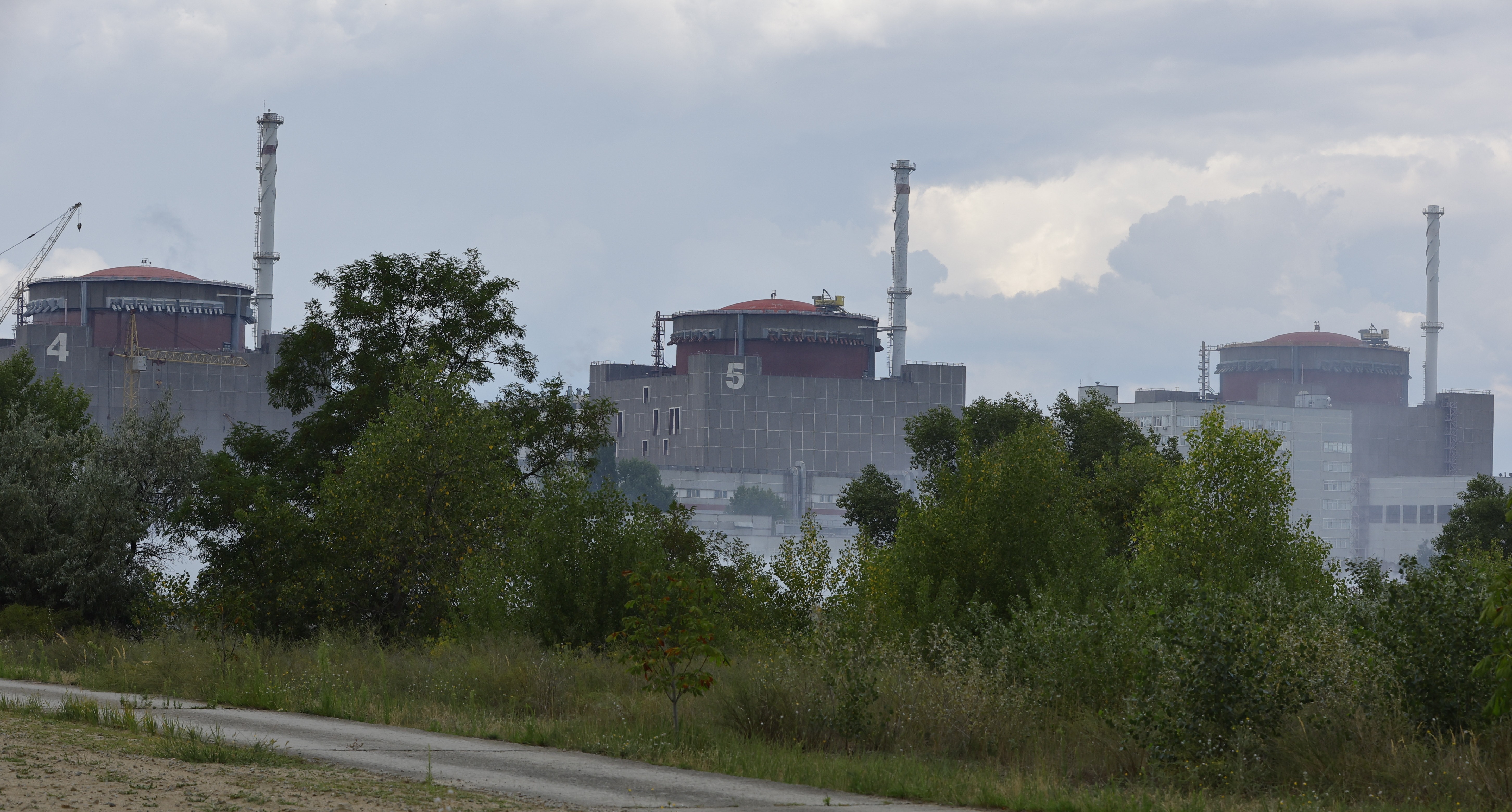 Central nuclear de Zaporiyia, en Ucrania. EP.
