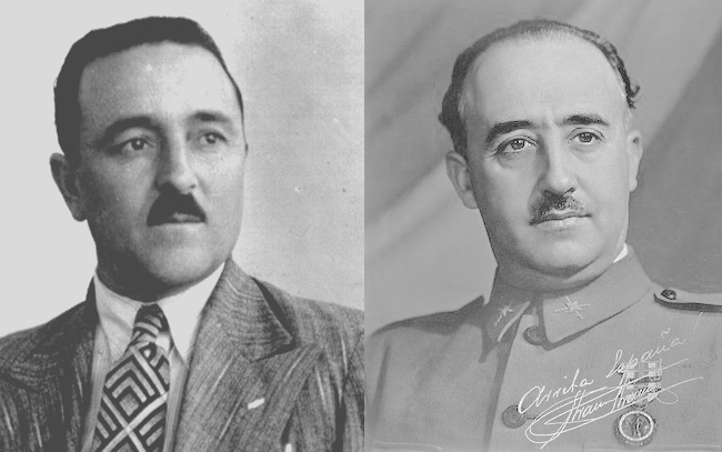 La película Espérame en el cielo jugaba con la posibilidad de que Franco tuviese un doble