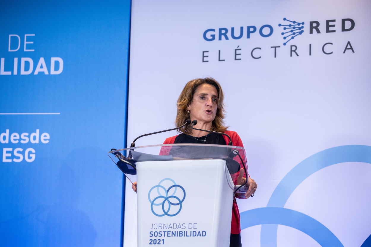 La ministra para la Transición Ecológica y el Reto Demográfico, Teresa Ribera. EP