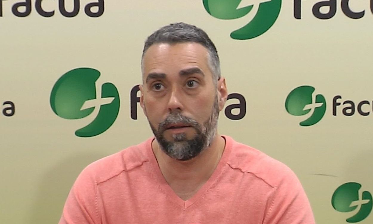 Rubén Sánchez, secretario general de Facua