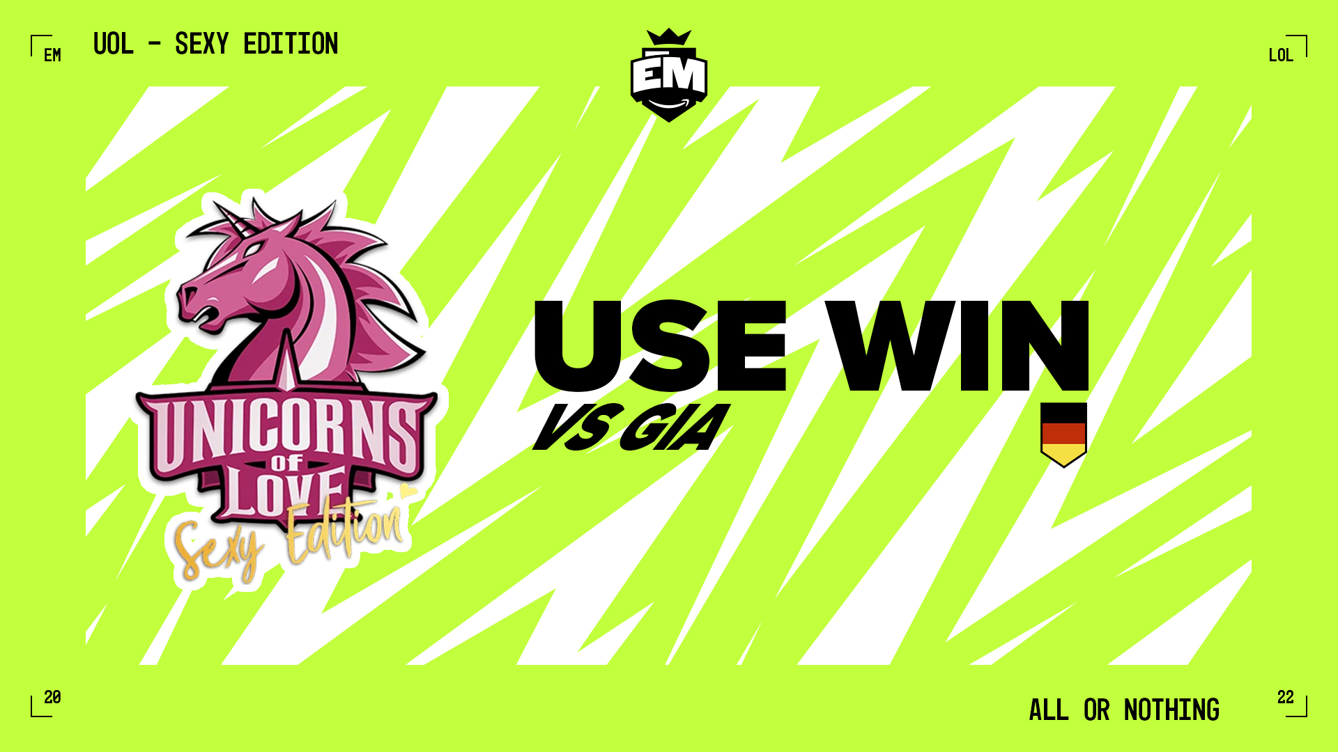 Unicorns of Love Sexy Edition vencen fácil a Giants Gaming