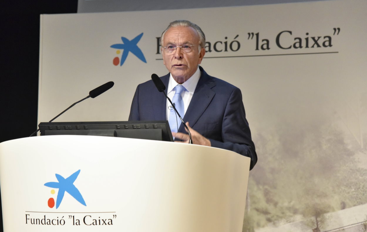 Isidro Fainé, presidente de CriteriaCaixa y Fundación La Caixa. EP