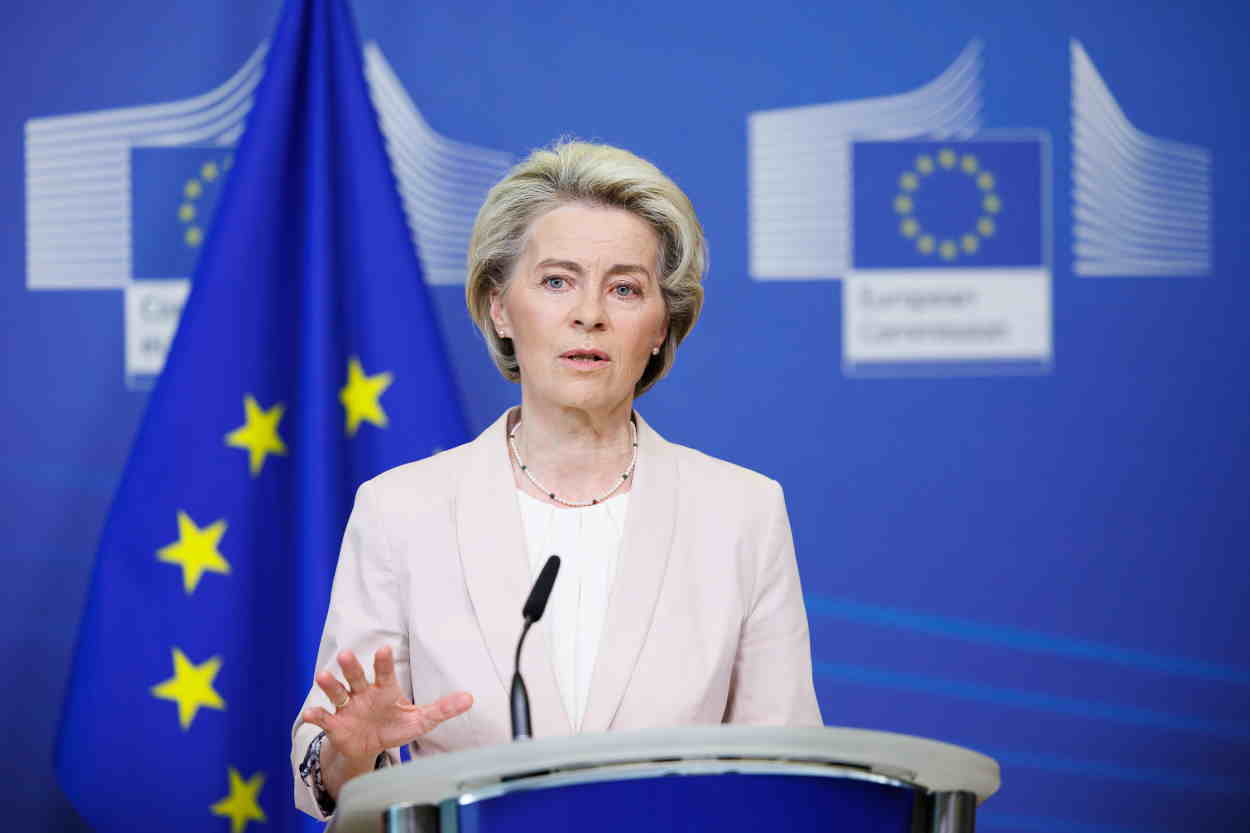 Ursula von der Leyen, presidenta de la Comisión Europea. EP