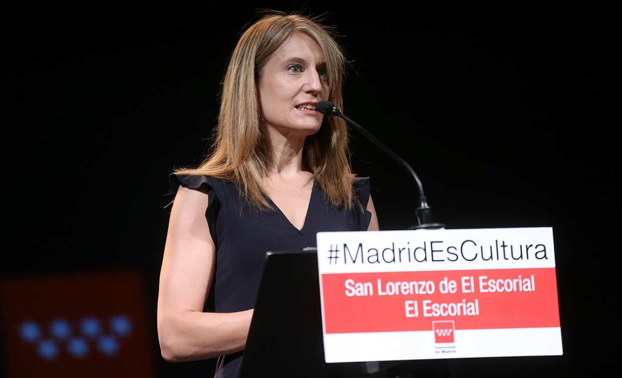 La alcaldesa de San Lorenzo de El Escorial, Carlota López (PP). EP