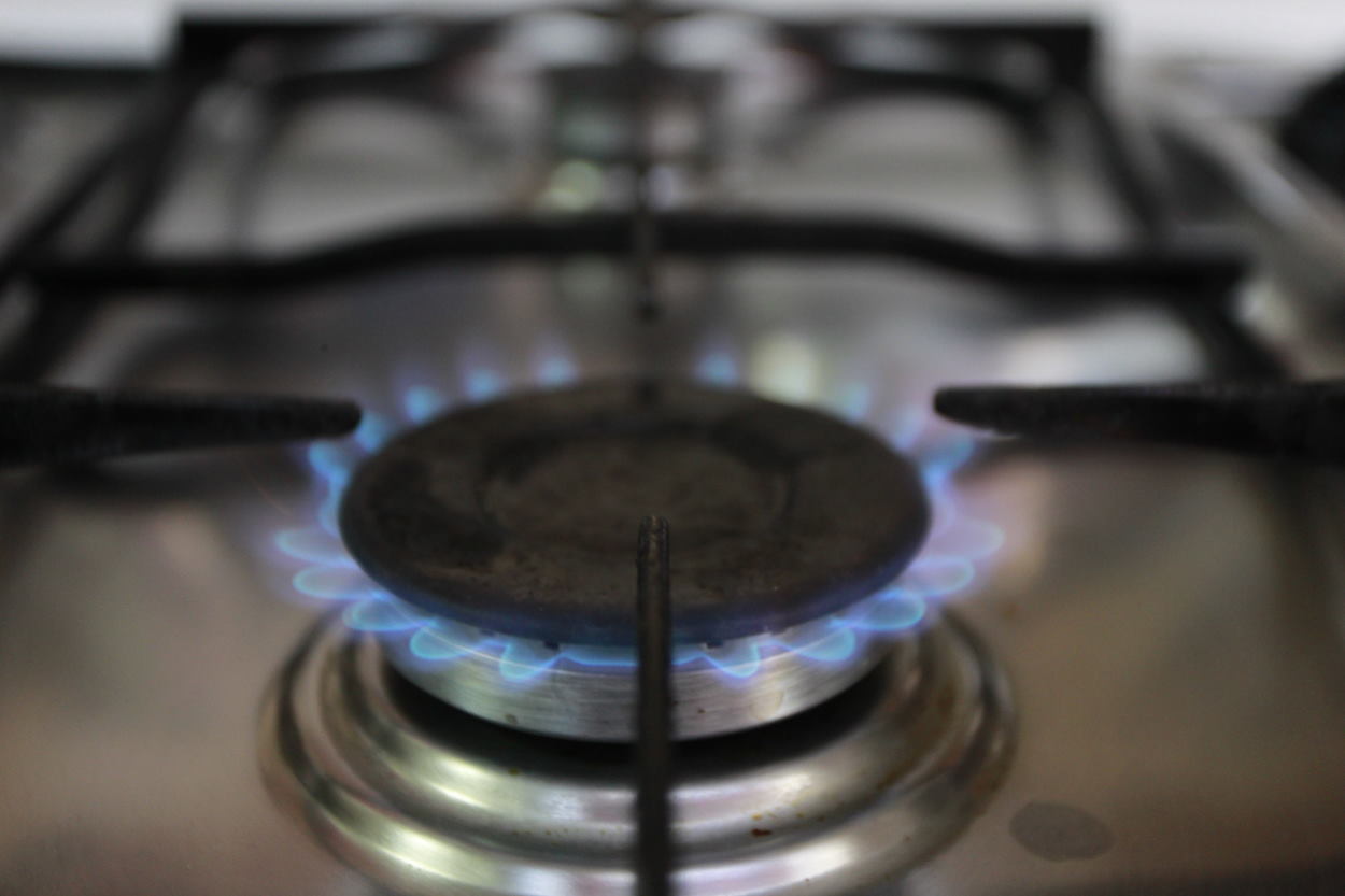 Imagen de recurso de una cocina de gas. EP