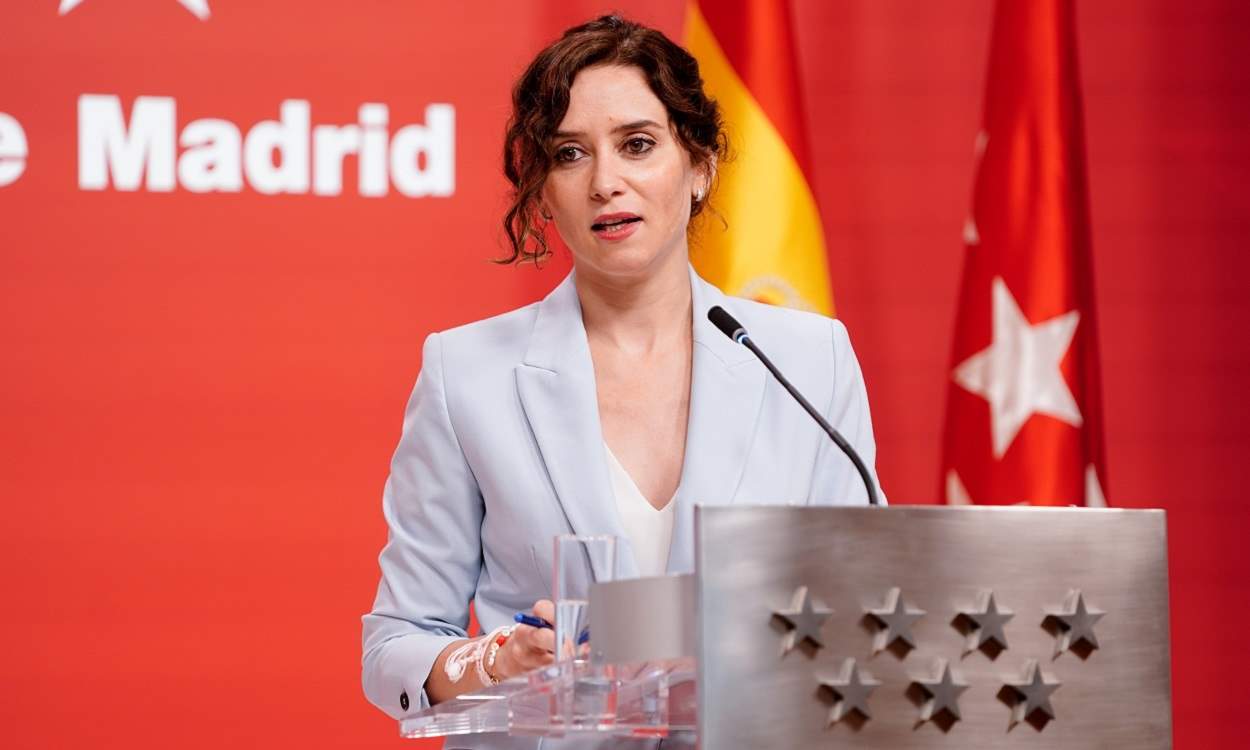 Isabel Díaz Ayuso, presidenta de la Comunidad de Madrid. EP