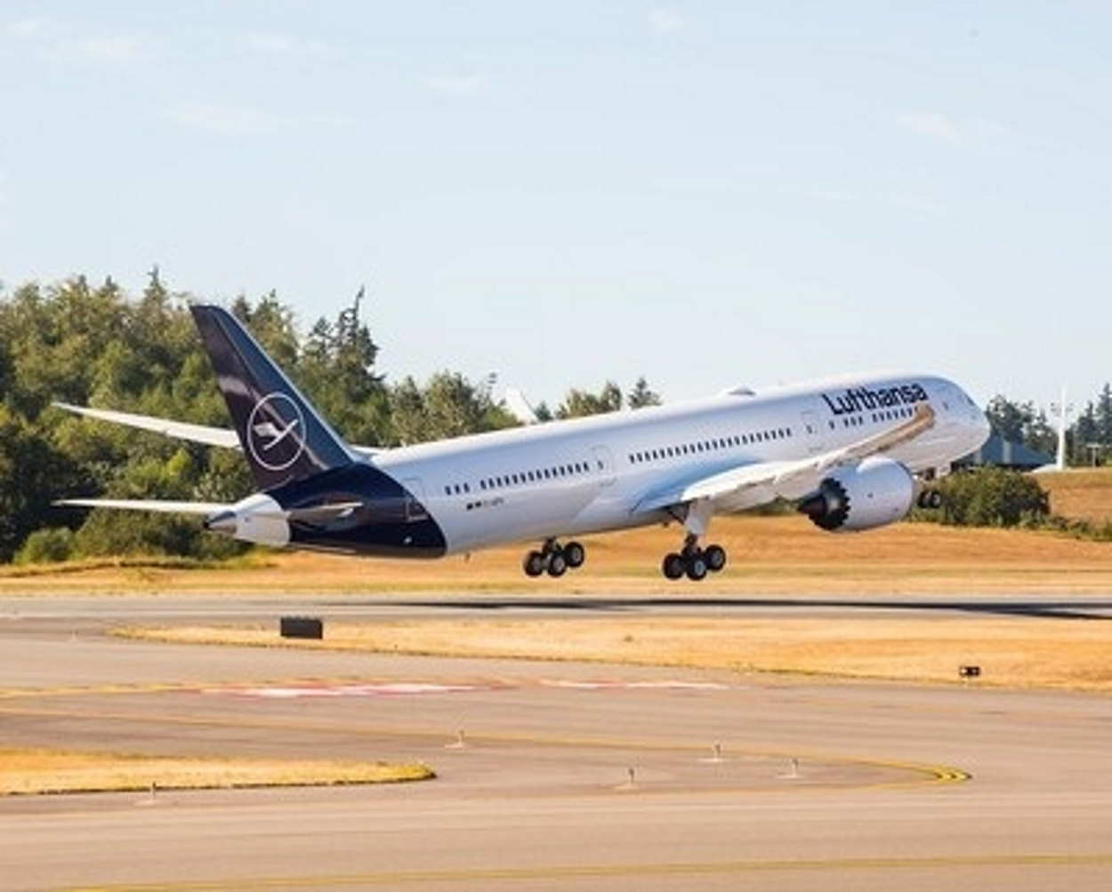 Avión de la compañía Lufthansa. Europa Press