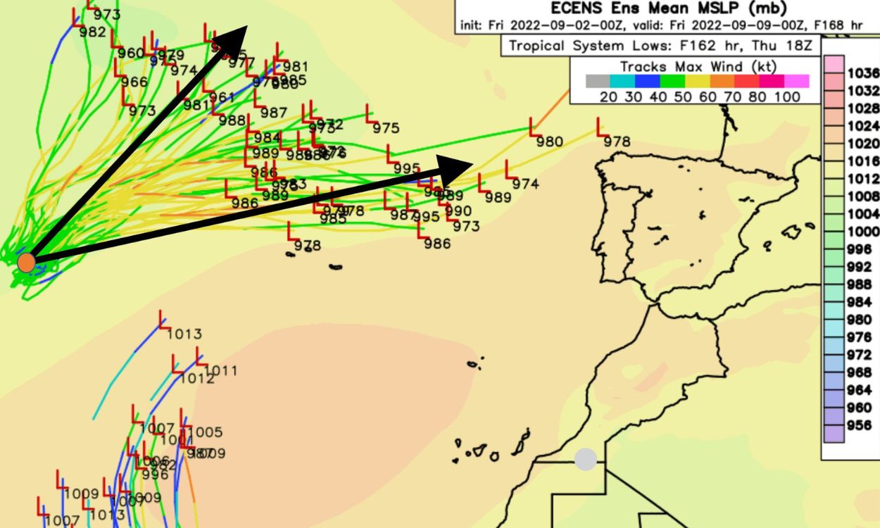 Mapa meteorológico de Juan Jesús González Alemán, científico de la AEMET