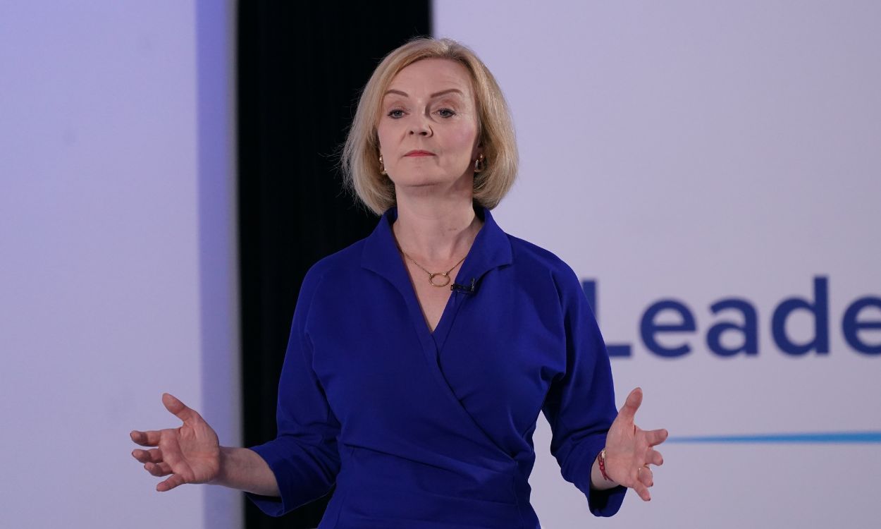 Liz Truss, primera ministra del Reino Unido. EP