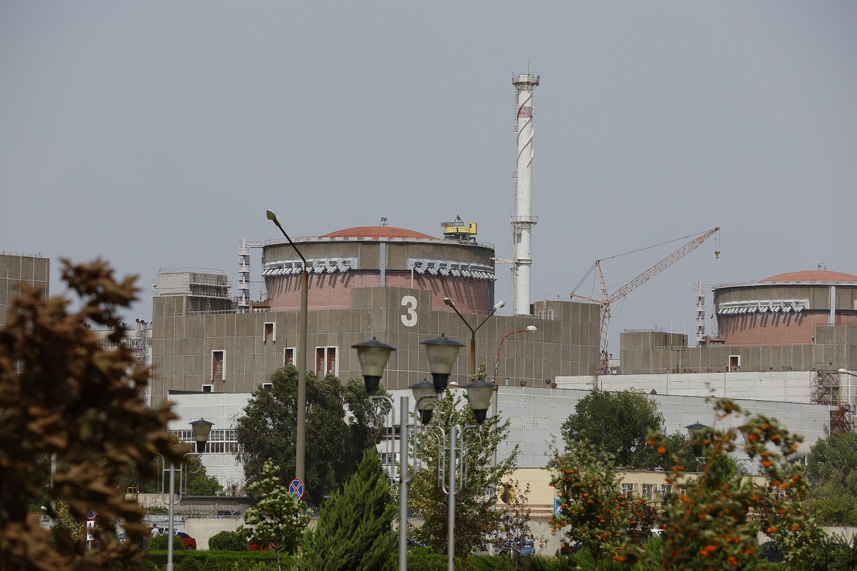 Central nuclear de Zaporiyia, en Ucrania. EP.