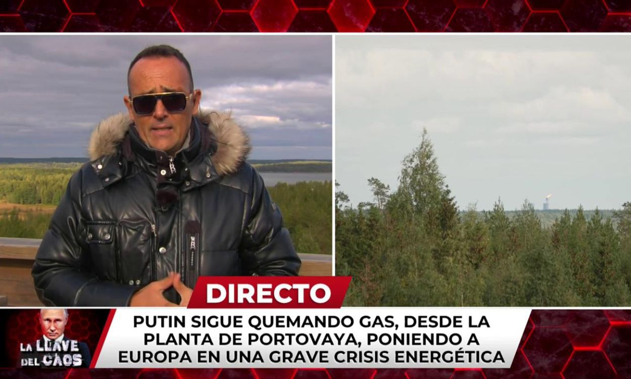 Risto Mejide presenta 'Todo es mentira' desde la frontera con Rusia. Cuatro.