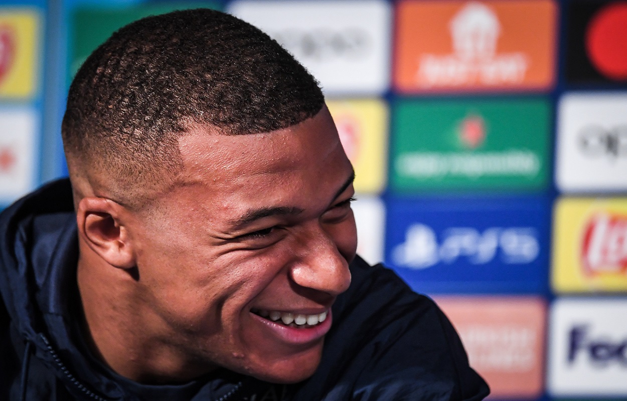 El jugador del PSG, Kylian Mbappe.