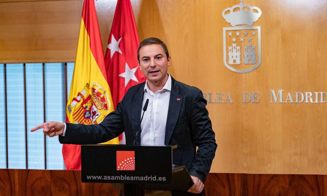 Juan Lobato, secretario general del PSOE de Madrid