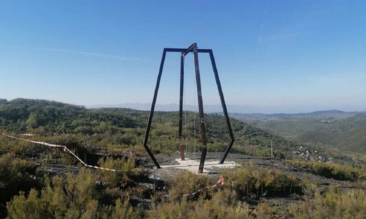 Columpio gigante de Toreno. El Bierzo