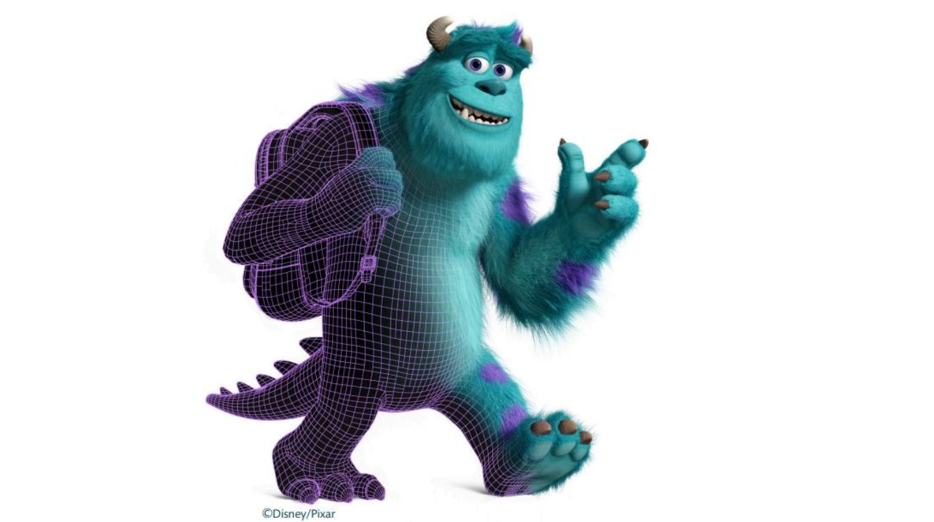 La ciencia de Pixar fue desarrollada por el Museo de Ciencias de Boston en colaboración con Pixar Animation Studios. En la imagen, Sulley, de Monstruos S. A. © Disney   Pixar