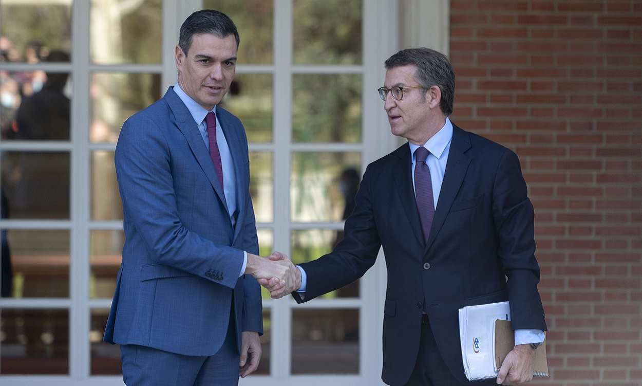 Todos los detalles del 'Cara a Cara. El Debate' entre Pedro Sánchez, y Alberto Núñez Feijóo. EP