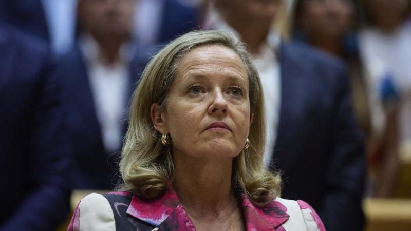 La vicepresidenta primera del Gobierno y ministra de Asuntos Económicos y Transformación Digital, Nadia Calviño. Europa Press