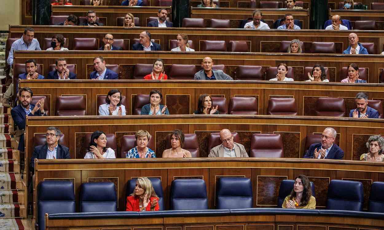 El Congreso de los Diputados en una imagen de archivo. EP