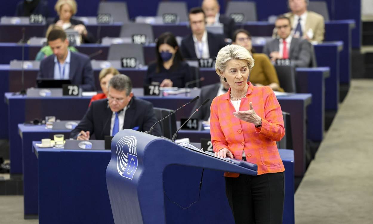 Ursula von der Leyen, presidenta de la Comisión Europea. EP