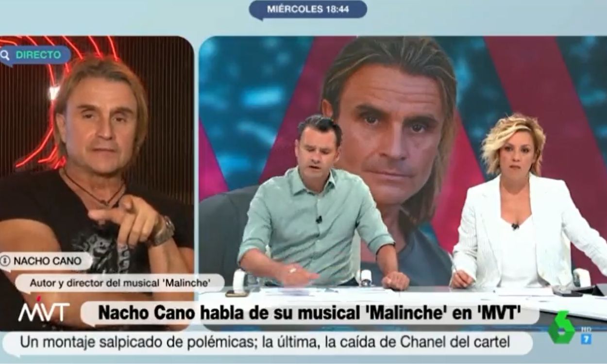 Nacho Cano en 'Más vale tarde'. La Sexta. 