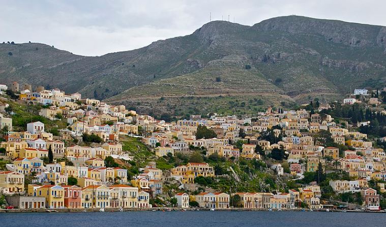 Imagen de archivo de la isla de Symi