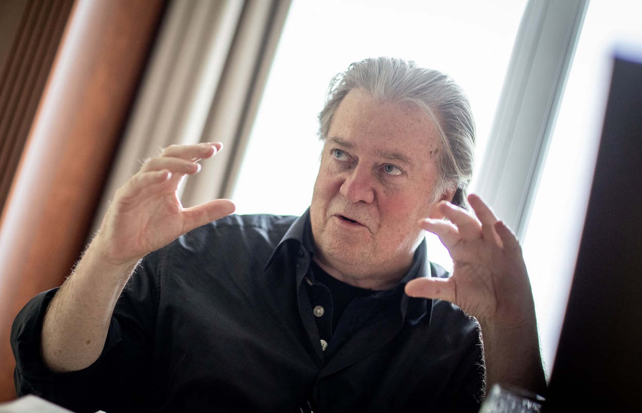 Steve Bannon en una fotografía de archivo. EP / Kay Nietfeld