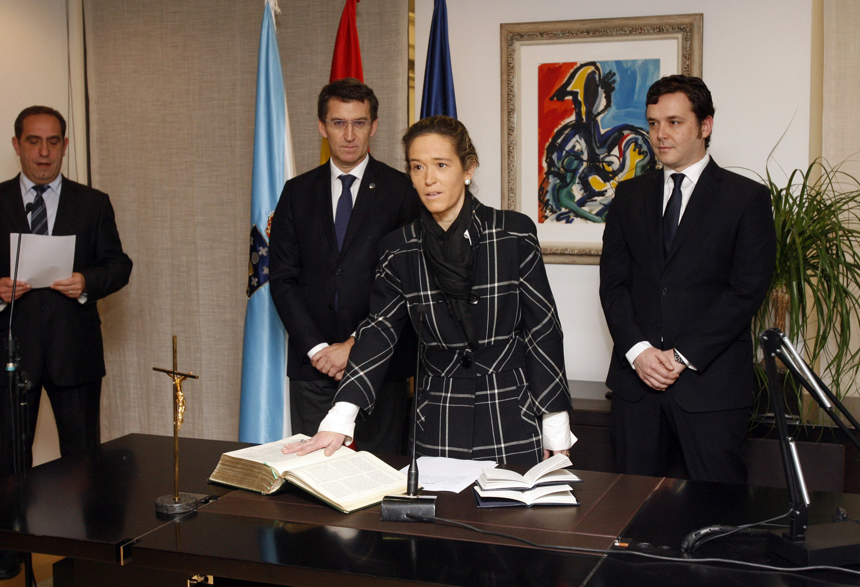 Mar Sánchez Sierra. Toma de posesión ante Feijóo Mar Sánchez Sierra. Toma de posesión ante Feijóo