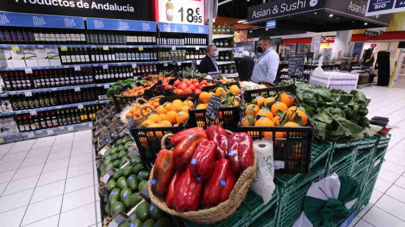 Productos en un supermercado. EP