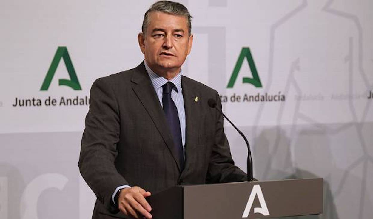 El consejero de Presidena y portavoz del Gobierno, Antonio Sanz.