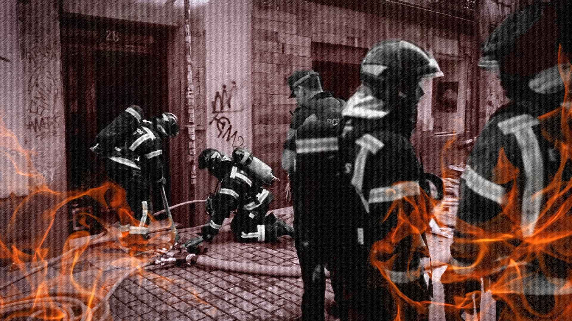 Una fuerte explosión en Madrid deja a una mujer herida de gravedad