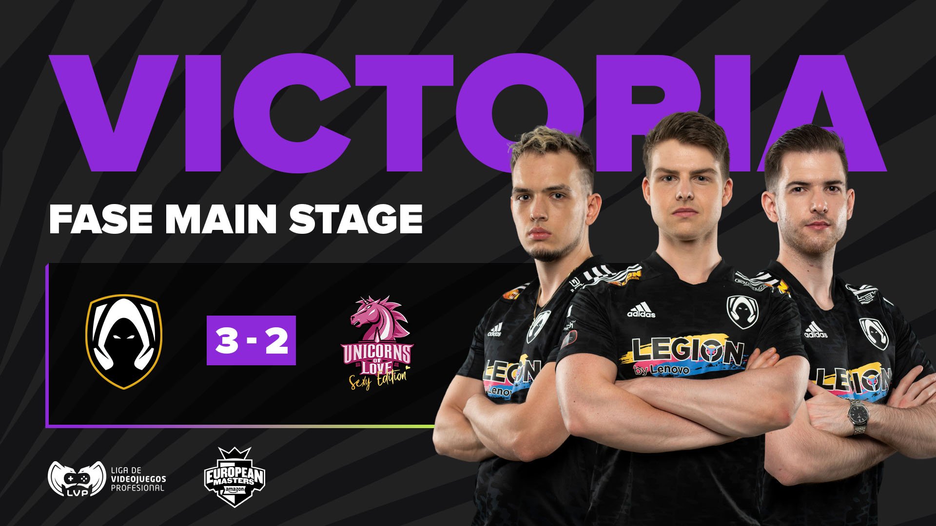 Heretics vence a Unicorns of Love Sexy Edition y estará en semifinales de la European Masters