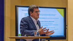 José Luis Escrivá, ministro de Inclusión, Seguridad Social y Migraciones. EP.