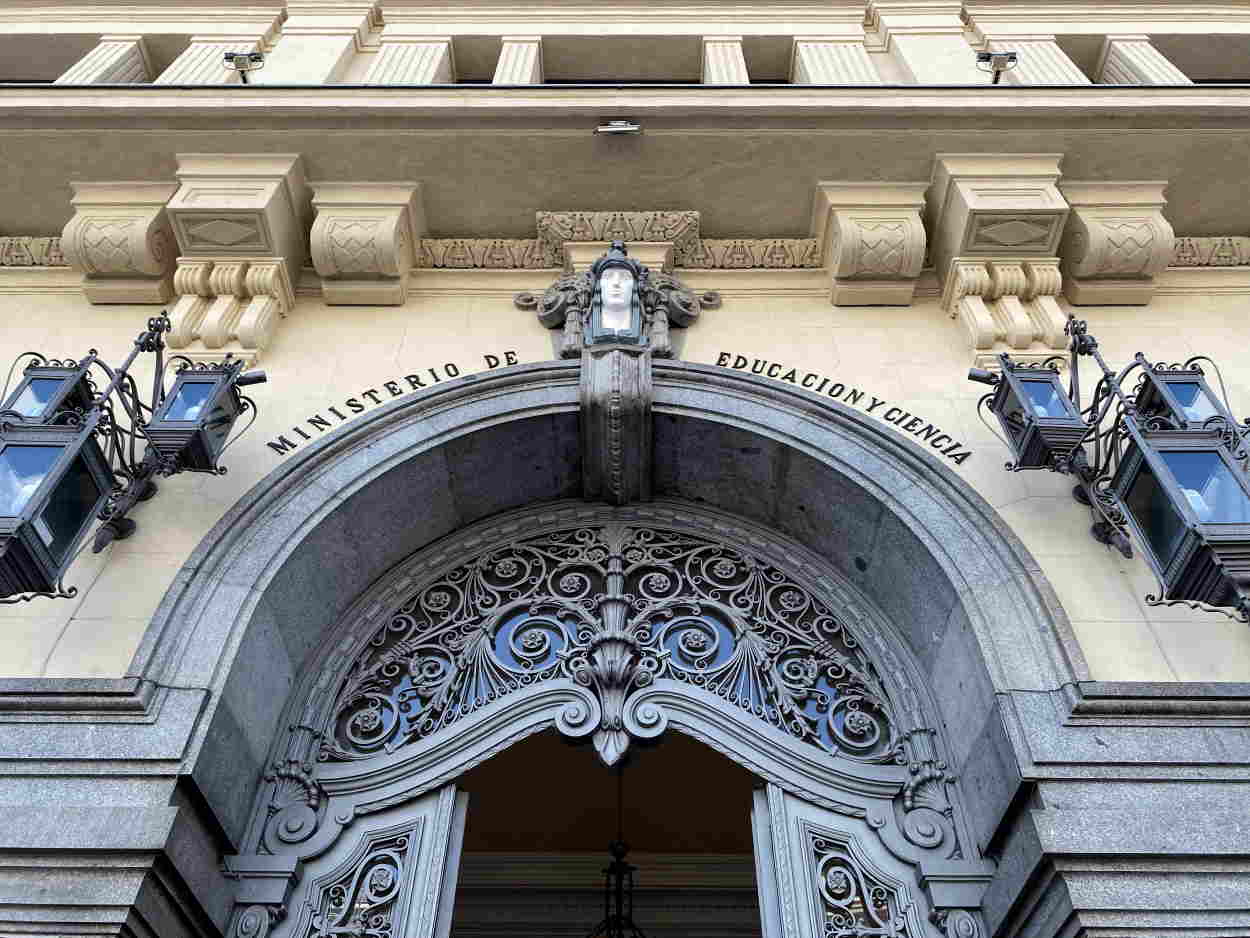 Edificio de la sede del Ministerio de Educación y Formación Profesional. Europa Press