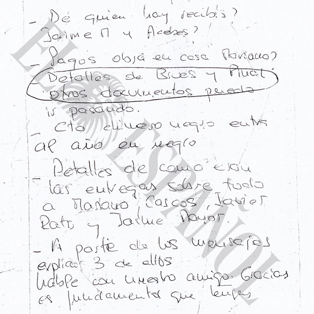 La policía tiene documentos de la familia Bárcenas que no ha entregado al juez, según 'El Español'