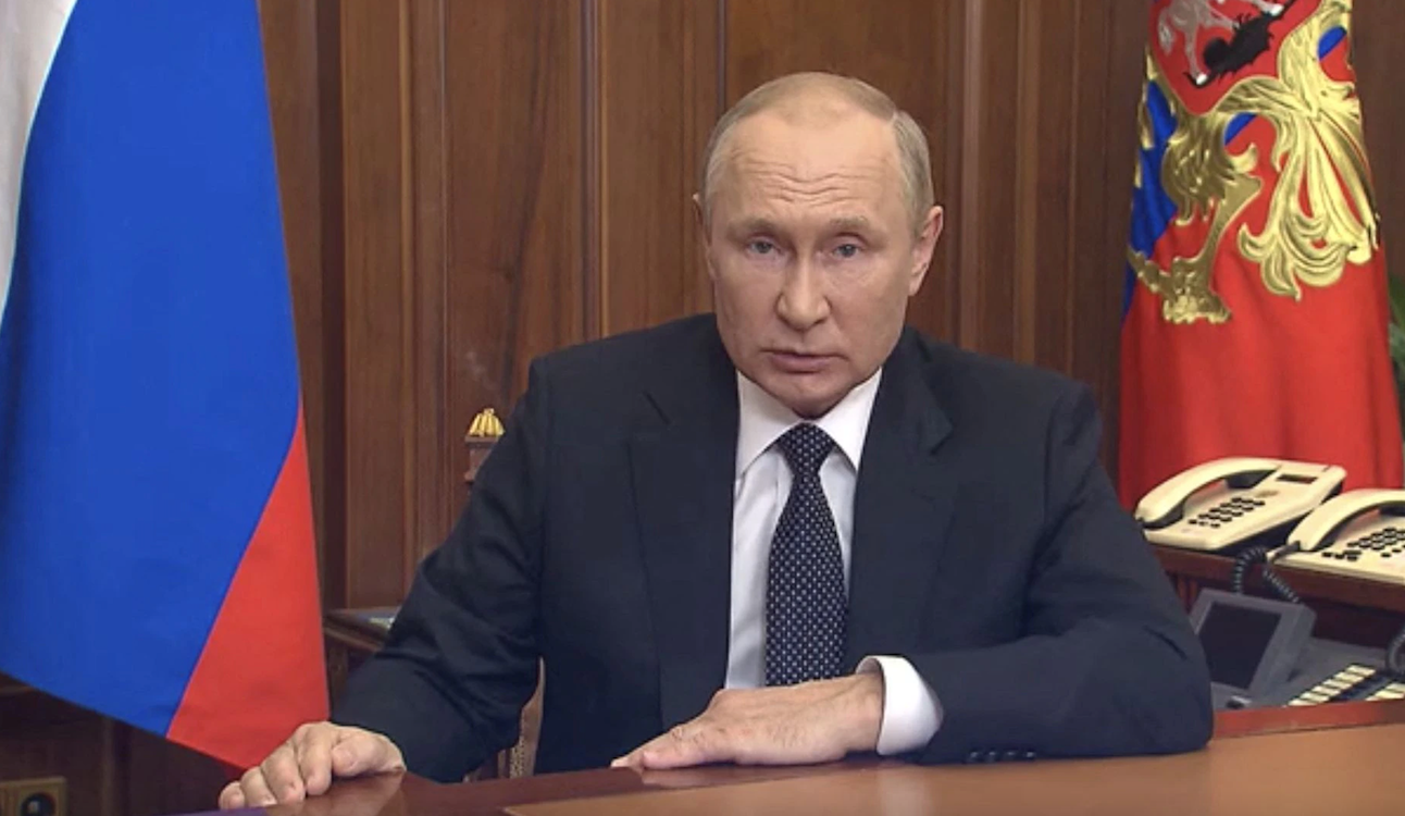 Rusia califica de "estúpidas" y "absurdas" las acusaciones de sabotaje al Nord Stream. En la imagen, el presidente ruso, Vladímir Putin. Sputnik.  