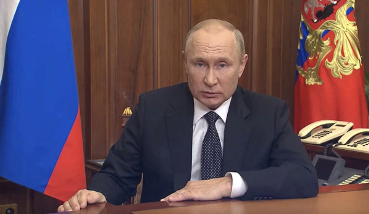 Rusia califica de "estúpidas" y "absurdas" las acusaciones de sabotaje al Nord Stream. En la imagen, el presidente ruso, Vladímir Putin. Sputnik.