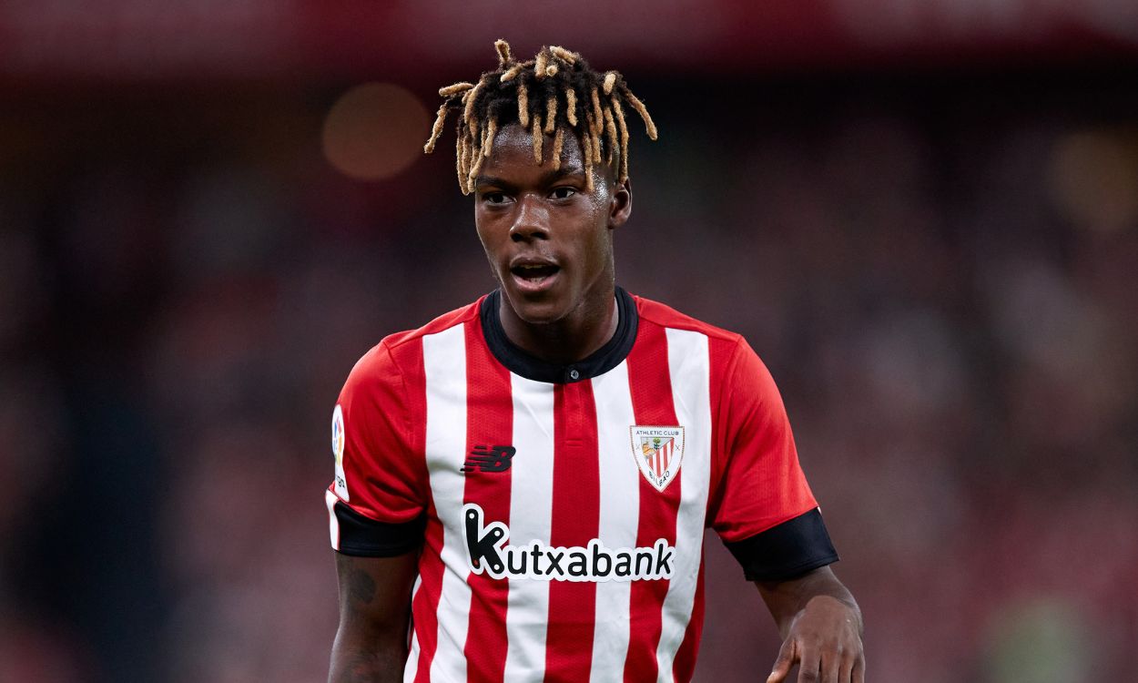 El futbolista del Athletic de Bilbao y la Selección Española Nico Williams